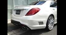 Спойлер на багажник W222 Mercedes, S500, S63amg