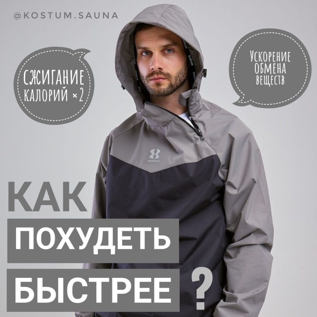 Сауна костюм. Весогонка! Высшее качество. Похудение. Сгон воды