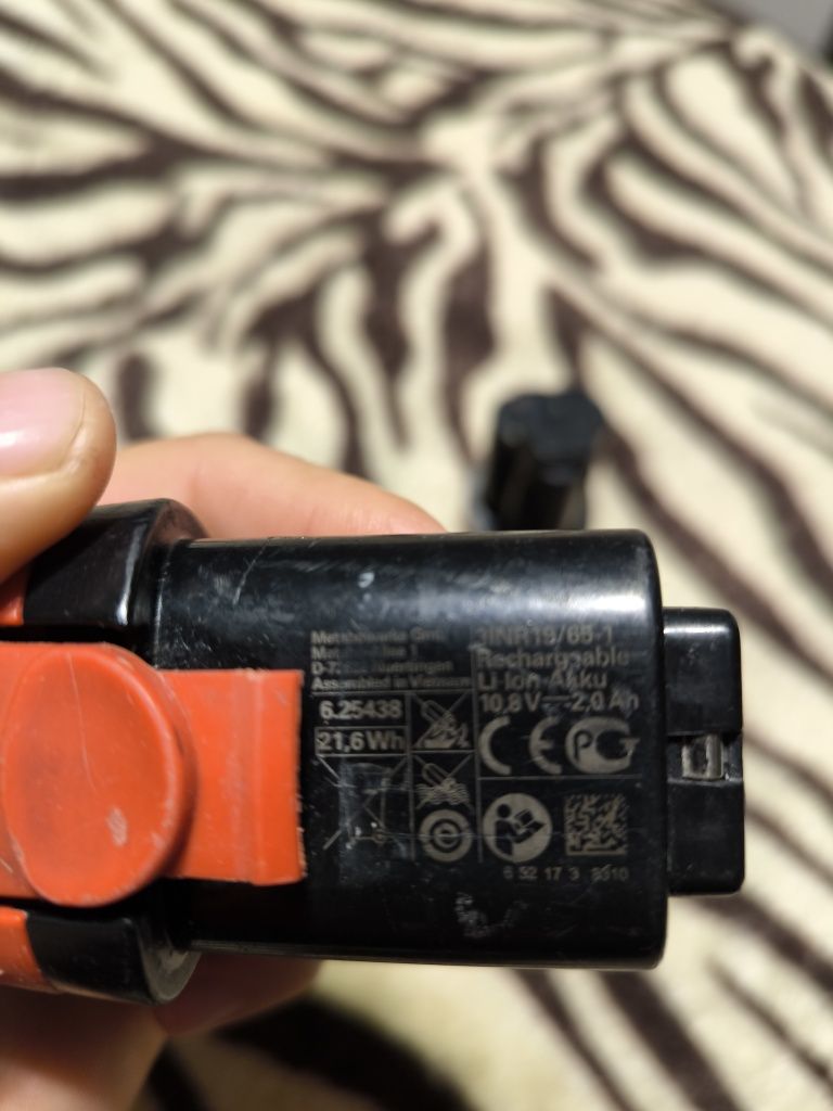 Metabo аккумулятор 10.8v