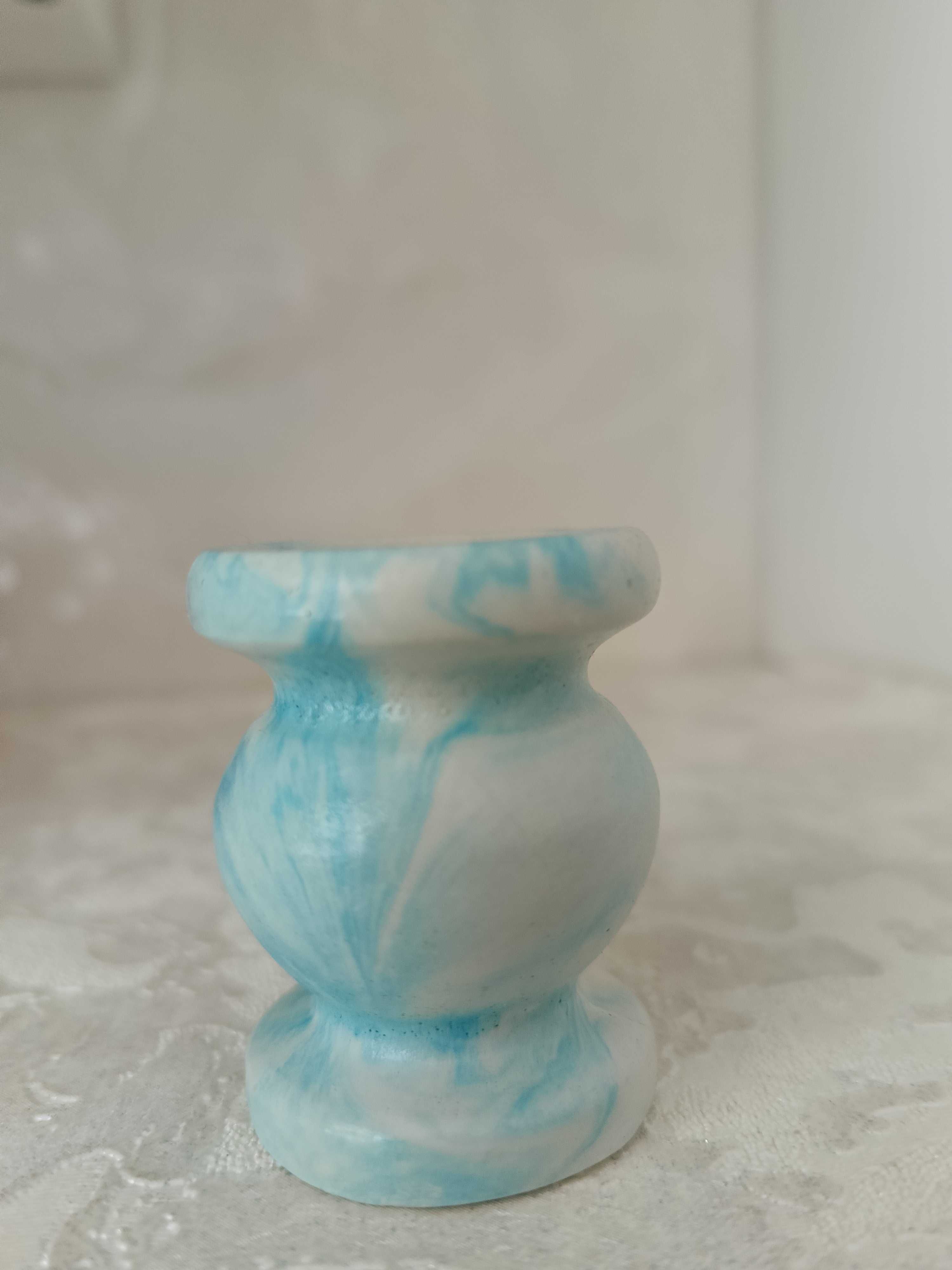 Подсвечник из гипса