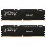 оперативная память Kingston Fury Beast DDR 5 2x8
