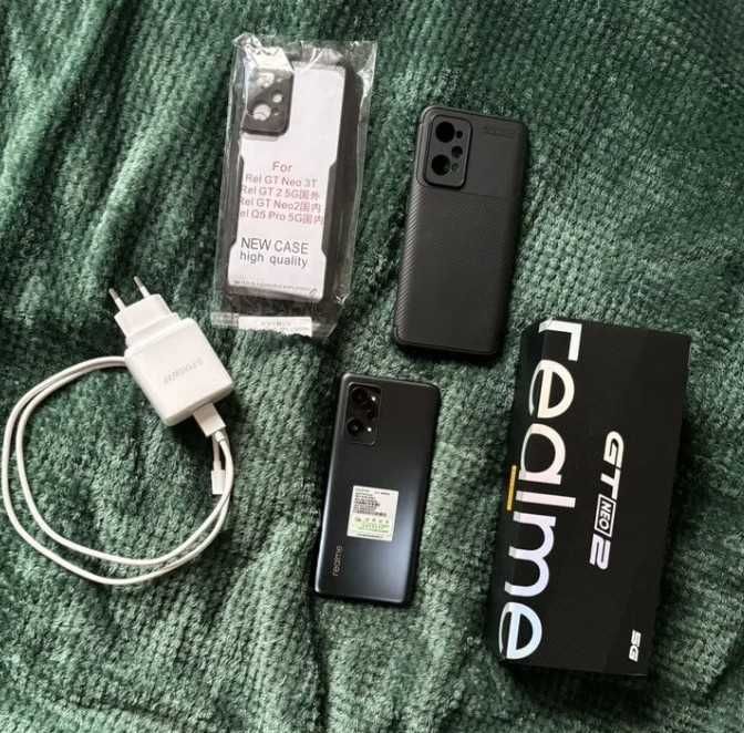 Продаю Realme GT Neo 2 — 12/256 ГБ | Snapdragon 870 | AMOLED 120 Гц