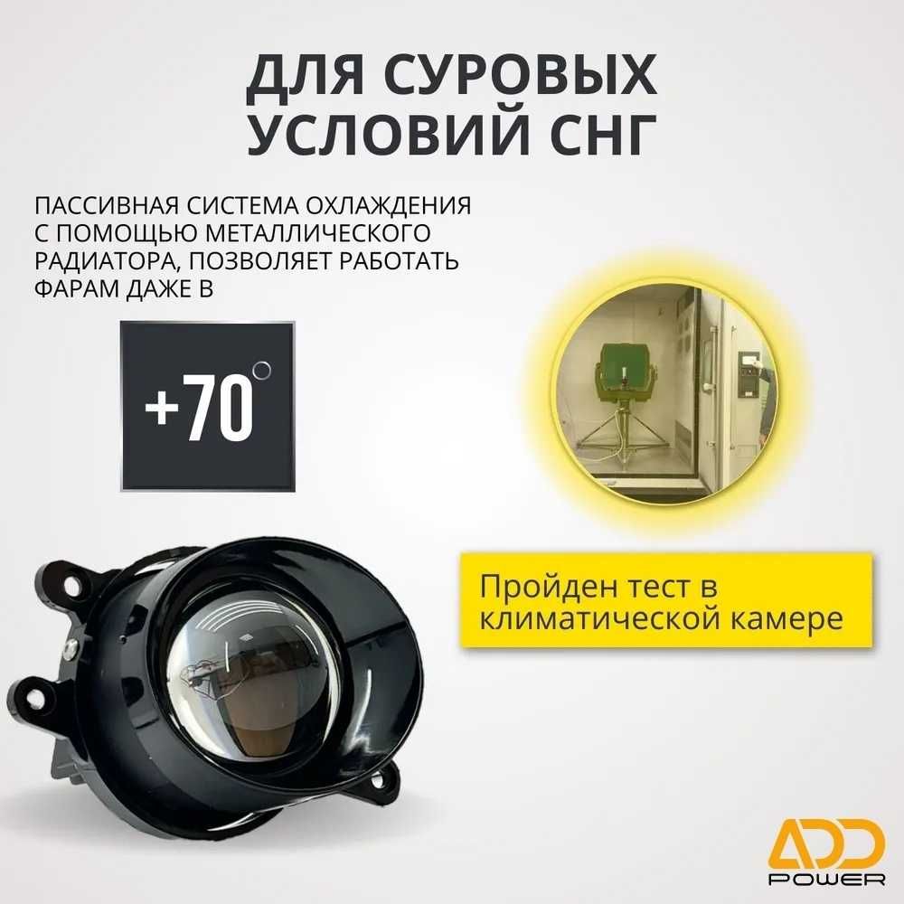ADD Power Противотуманные фары BI-LED линзы ближний / дальний ZMB