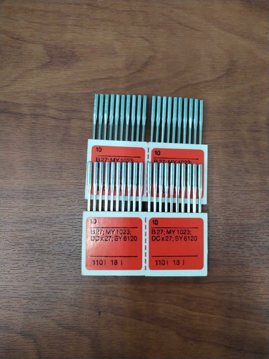 Продам иглы для швейной машины. Толстая колба.