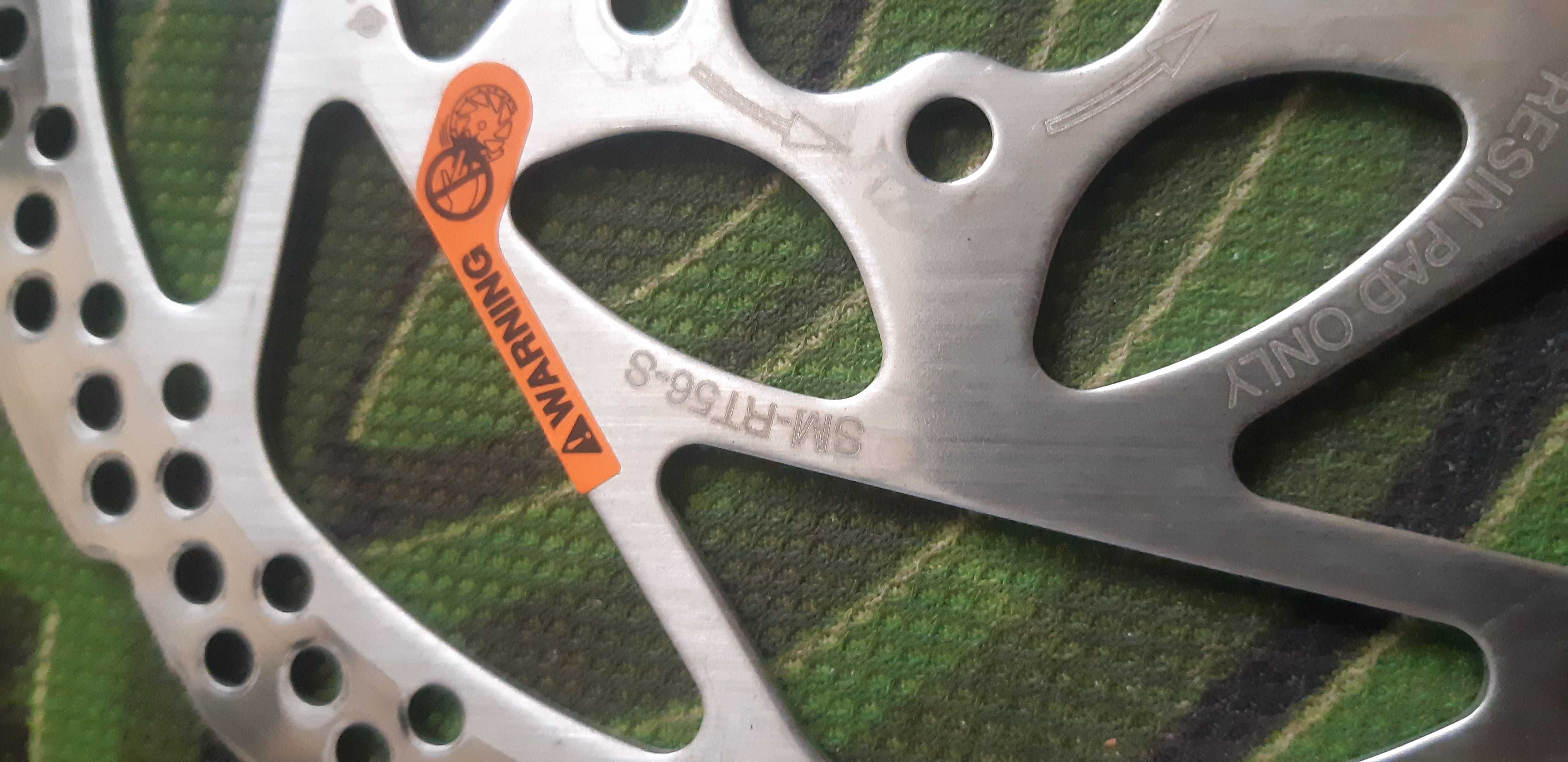 Ротор тормозной диск Shimano RT56 160mm и 180mm