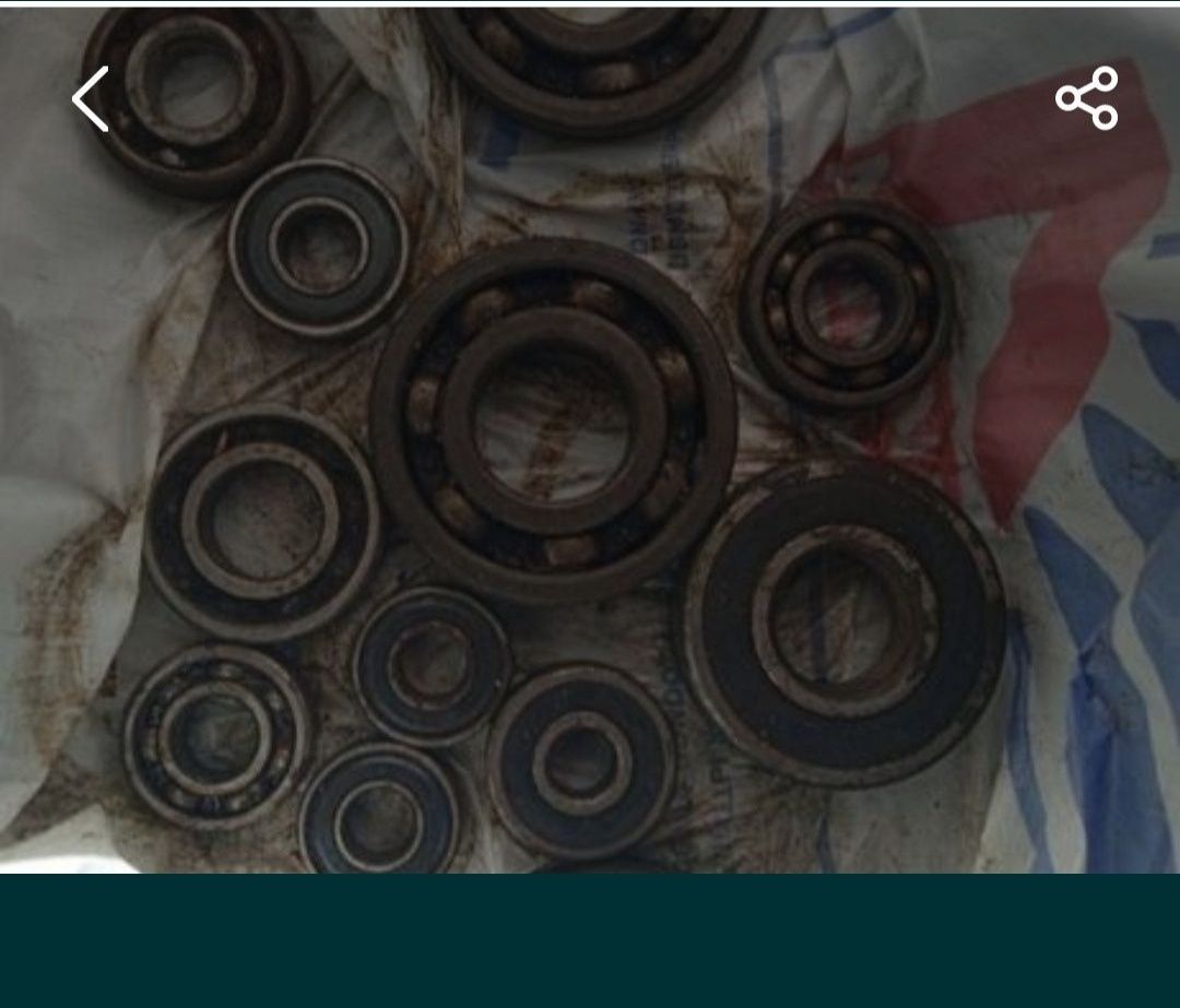 Продам фитинги металлические и подшипники