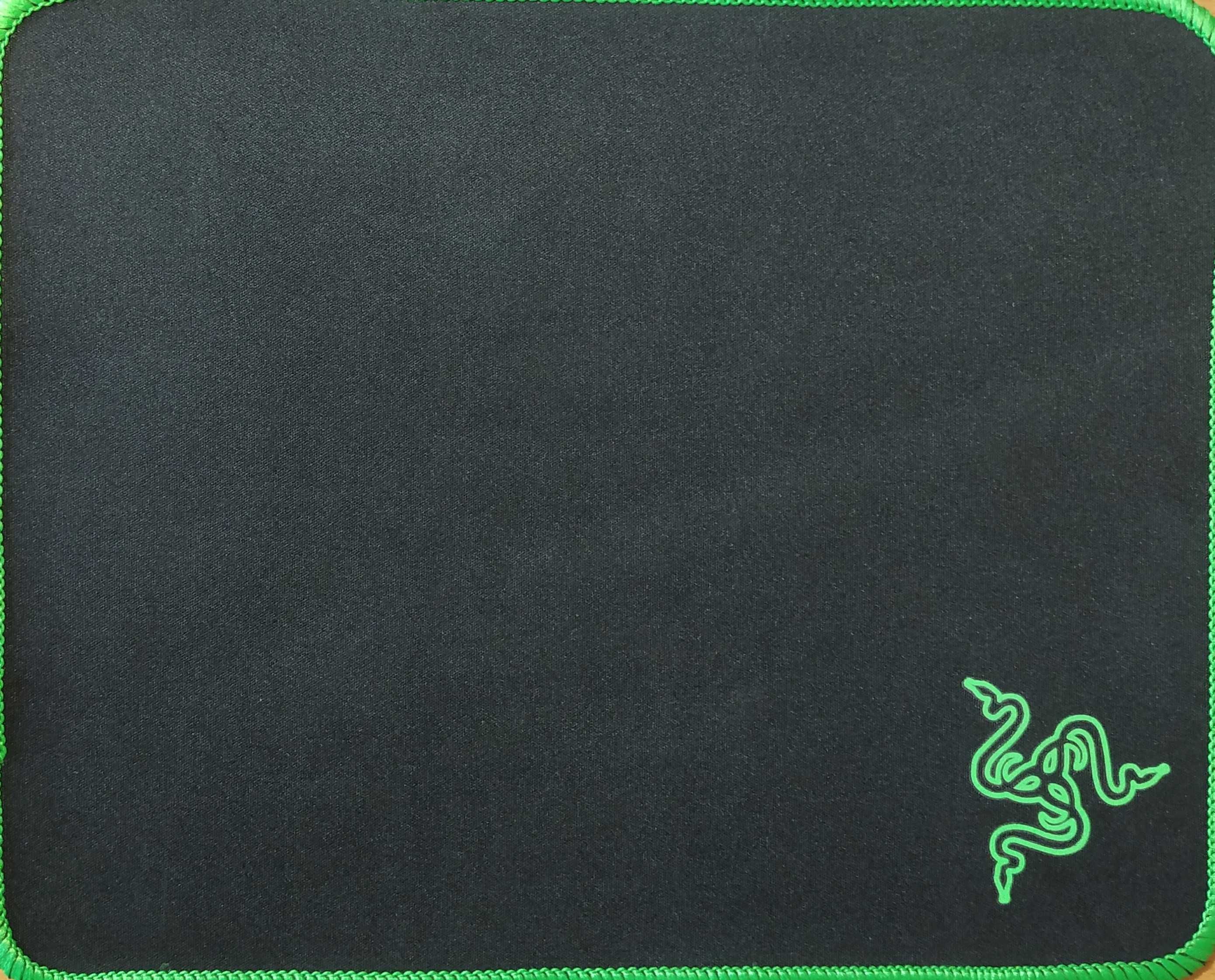 Коврик для мыши.Черный.Ткань.Резина:240mm x 200mm x 2mm