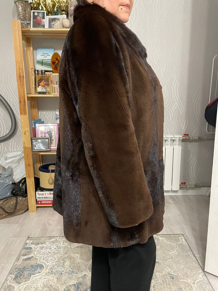 Норковый полушубок