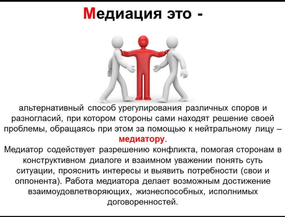 Медиатор. Все виды юридических услуг.