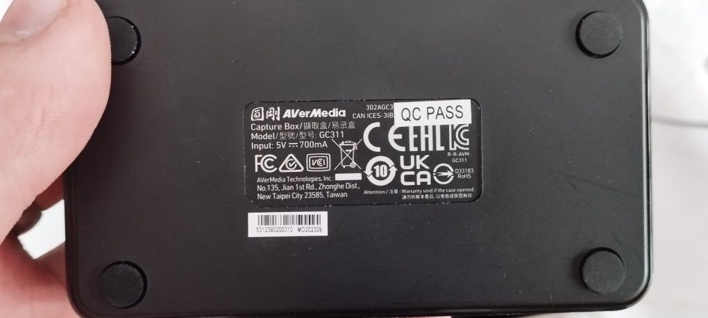 Карта захвата Avermedia Live Gamer Mini