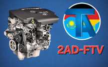 TitanAuto Toyota 2AD-FTV двигатель