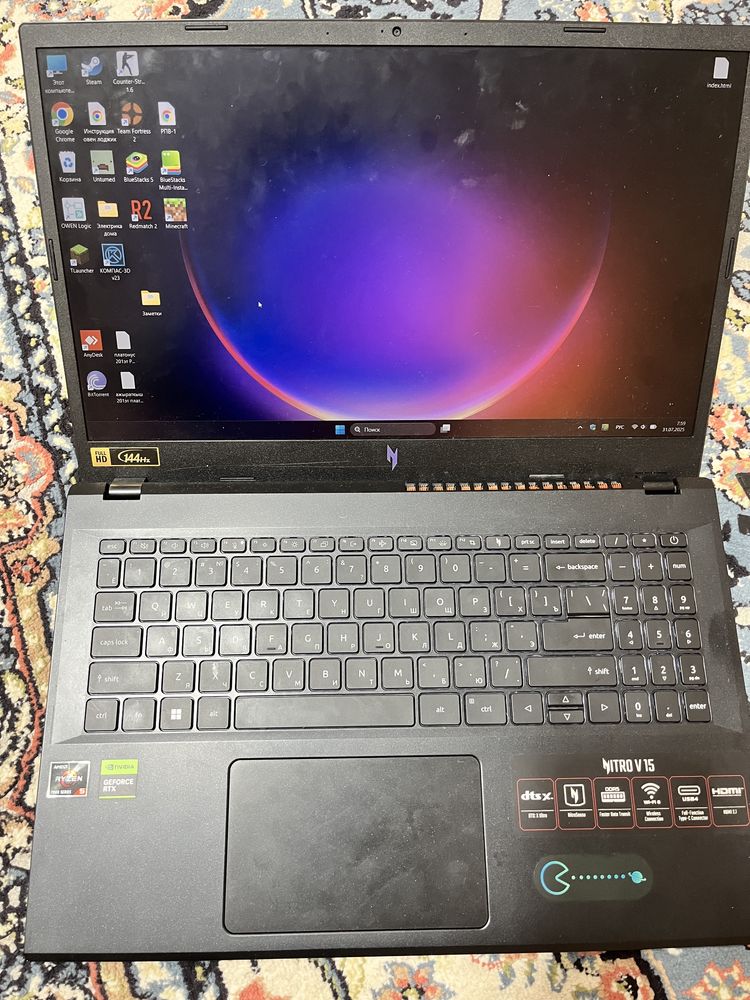 Acer Nitro V15 с гарантией