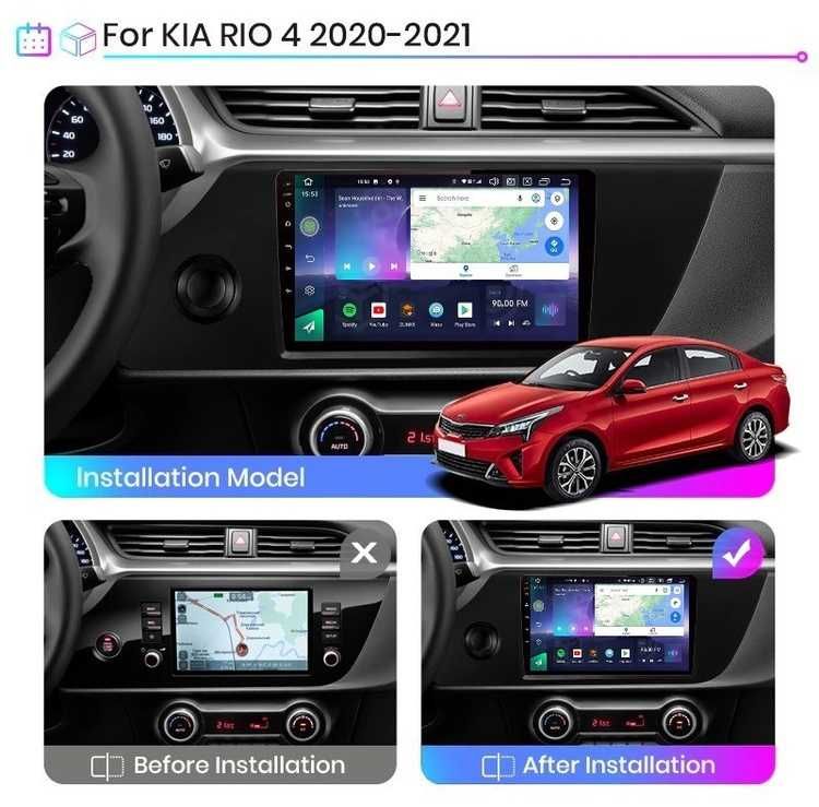Штатная магнитола АНДРОЙД KIA RIO КИА РИО 2020