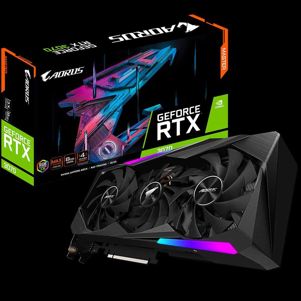 Видеокарта Gigabyte AORUS GeForce RTX 3080 MASTER 10GB 320bit/G6X