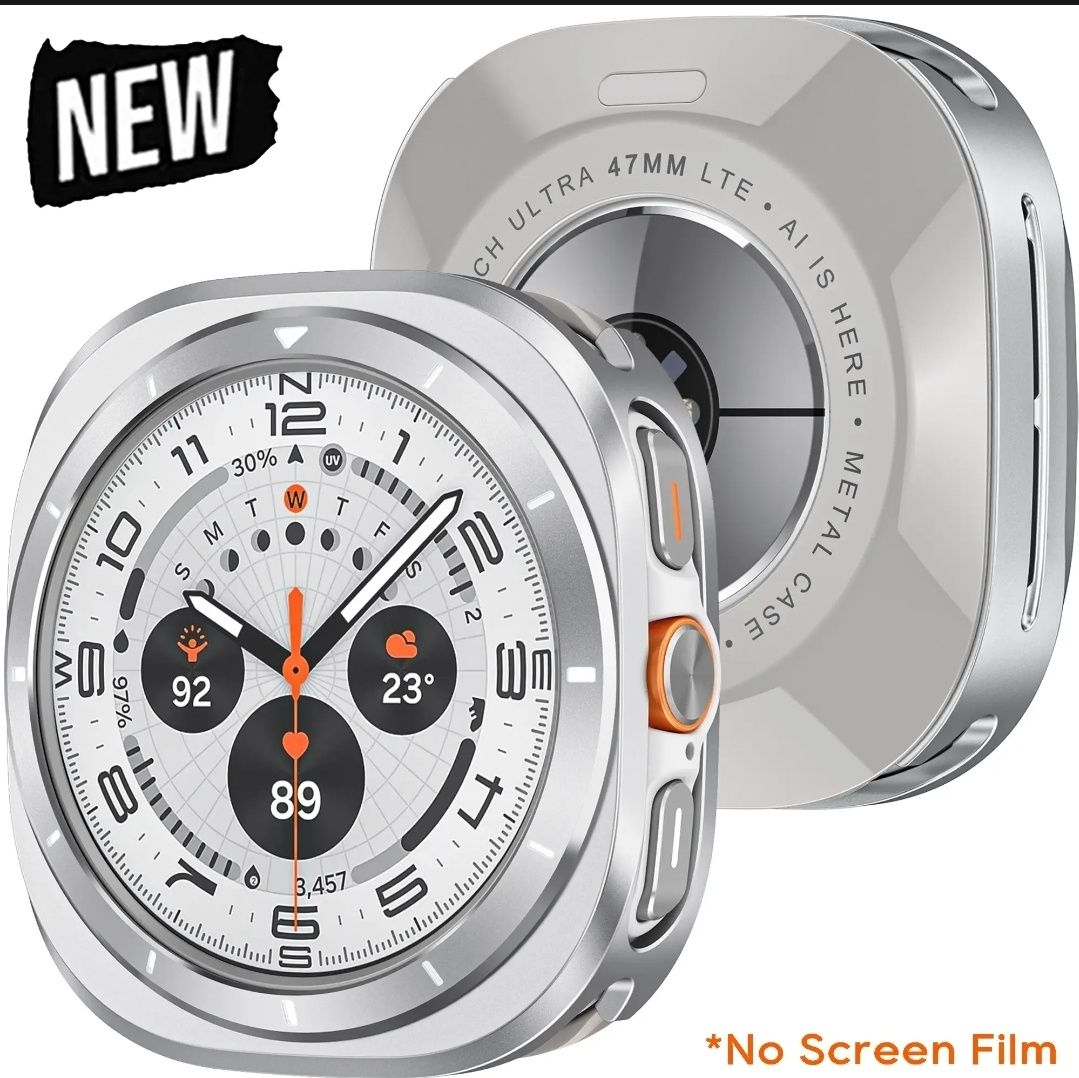 Комплект титановый ремешок и корпус на Samsung watch 7 ultra. 47mm