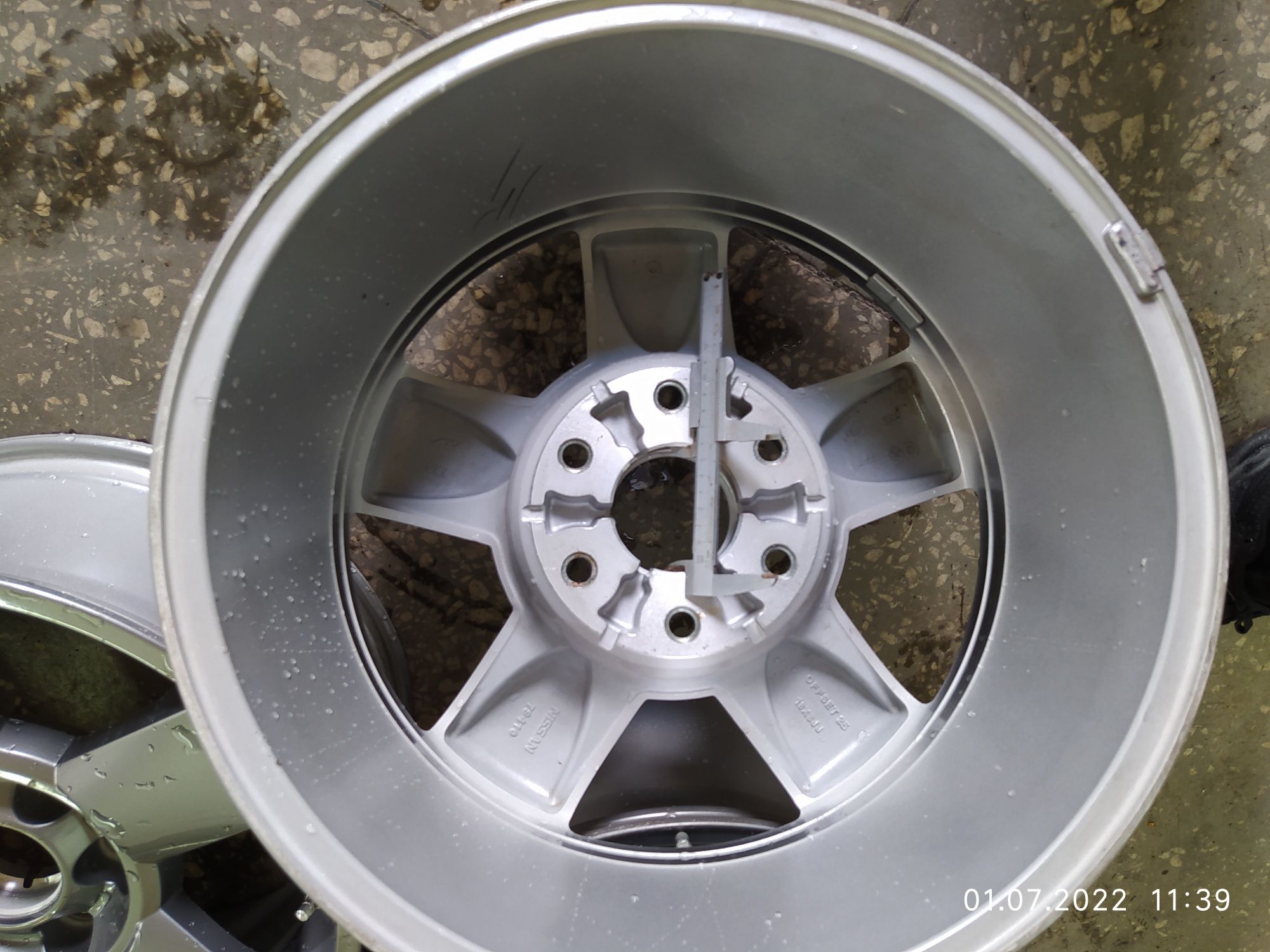 Диски NISSAN R18 6/139.7 цо 78. ет25 с датчиками давления оригинал