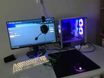 Игровой компьютер ryzen 5700x3d +моник 240гц DELL Nvidia gaming