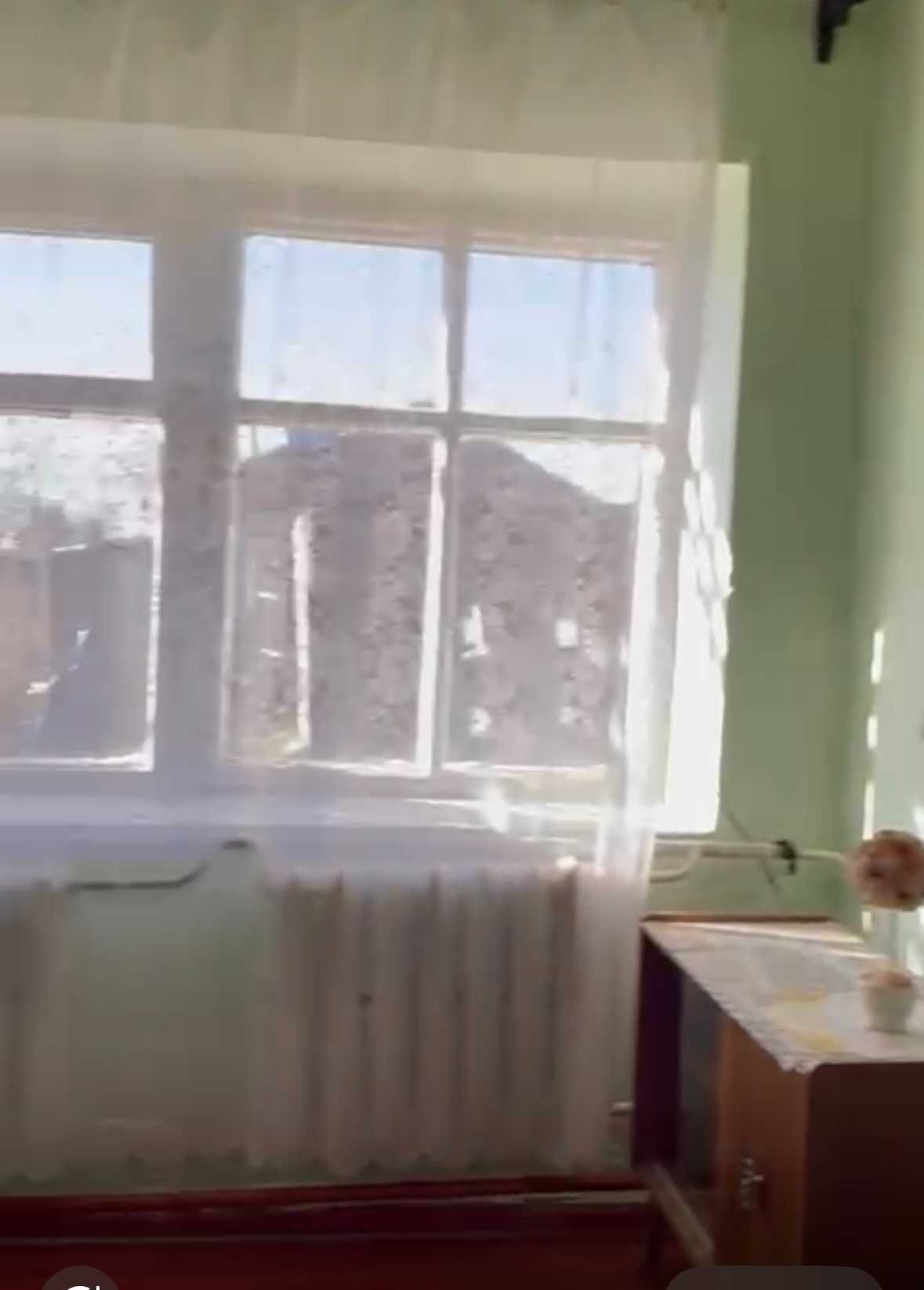 СКО с. Саумалколь.  1 этаж 3-х комнатная угловая квартира. 48 кв.м.
