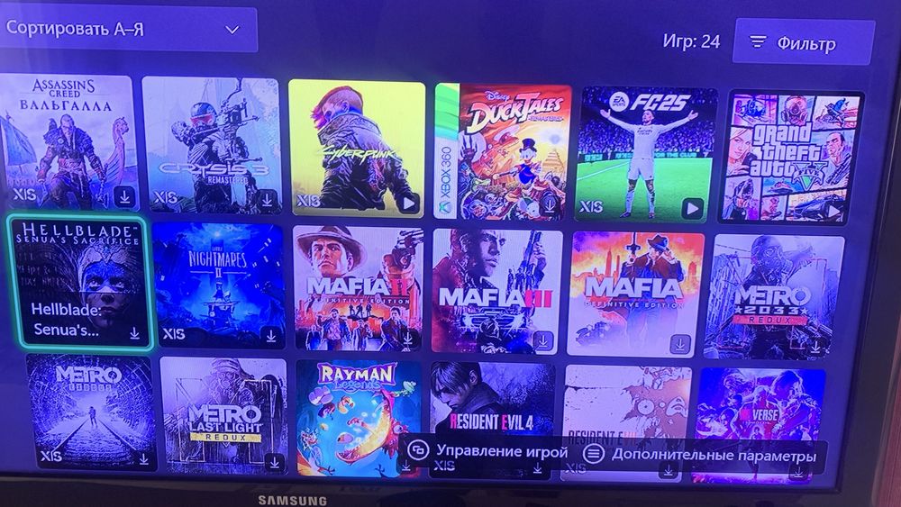 Приставка Xbox series S с играми