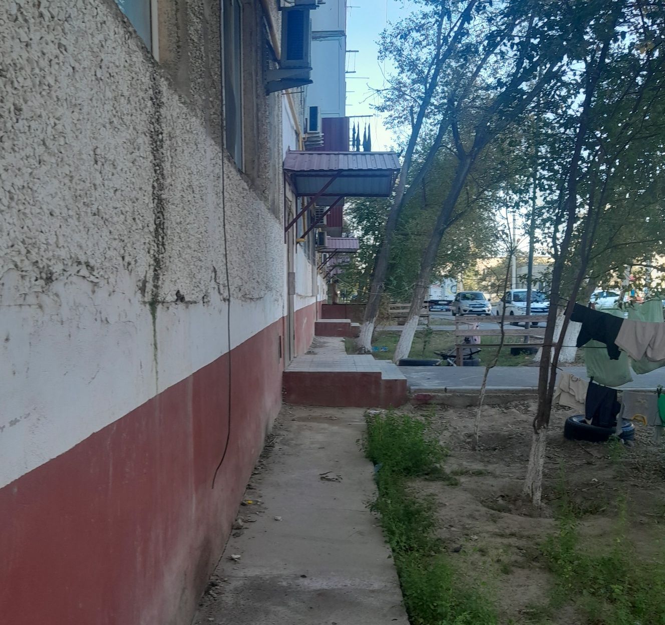 Сдаётся 1ком квартира на 1этаже, в 5этажном доме, Напротив рынка Кокте