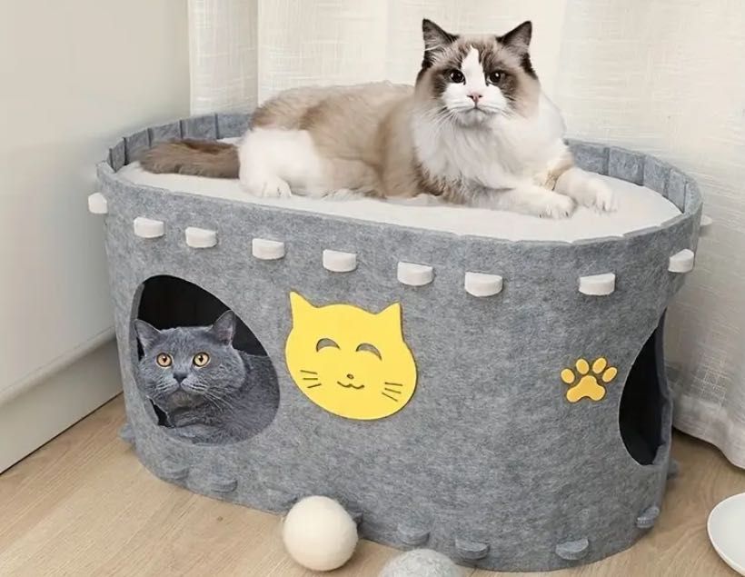 Симпатичный и уютный Домик для кошек