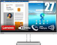Монитор Lenovo L27i-40, 27-дюймовый с IPS матрицей 100 Герц