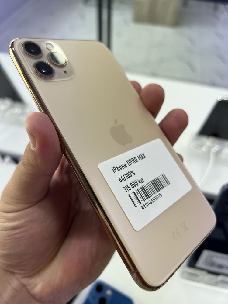 Iphone 11pro max 64gb 100%