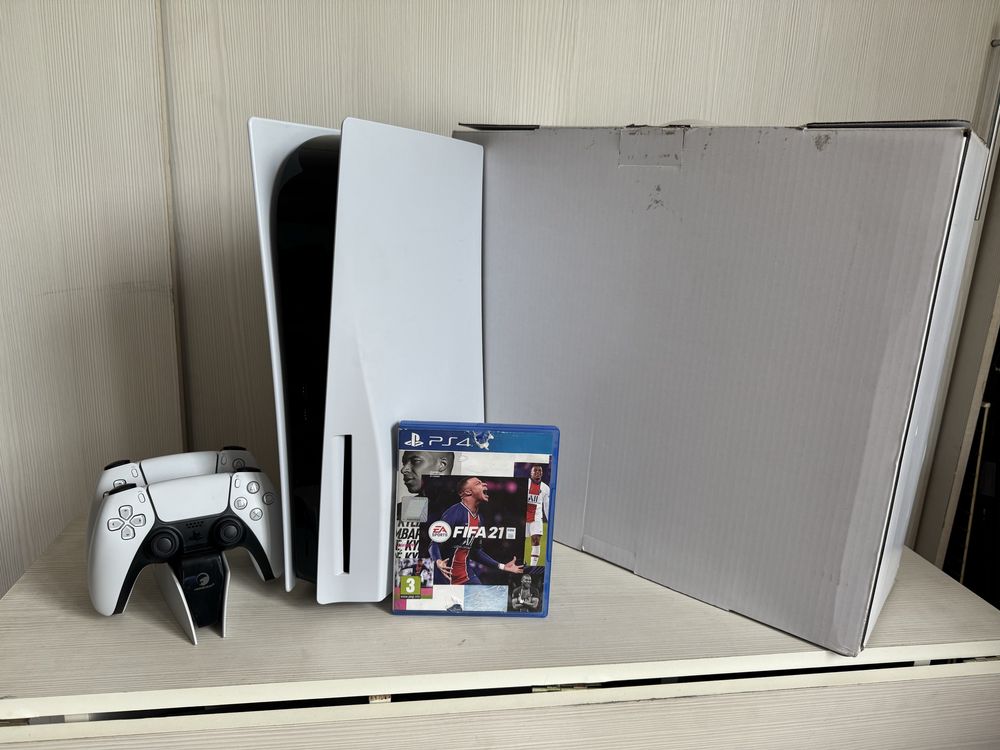 (PS5) SonyPlaystation 5 PS Plus Delux (два джойстика) 3 ревизия