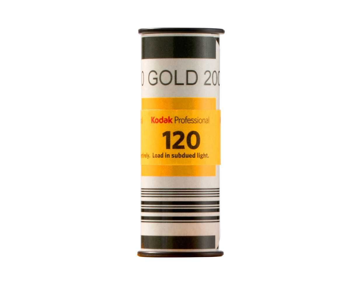 Среднеформатная фотоплёнка Kodak Gold 200 (120 тип)