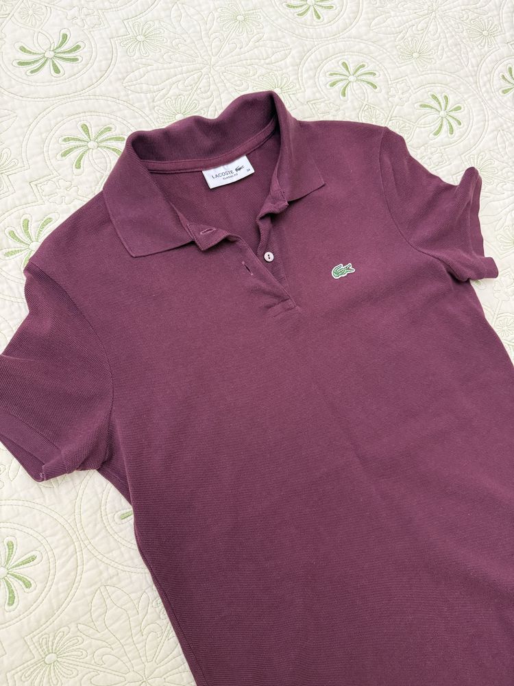 Lacoste оригинал футболка-поло женская