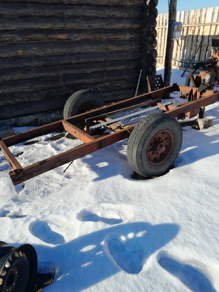 Продам раму на одной оси
