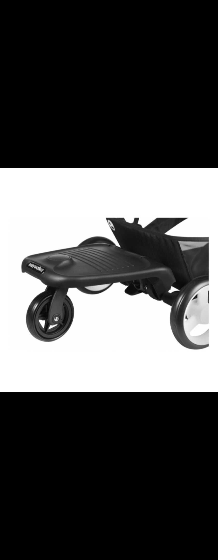 Коляска Easywalker Charley by mini и подножка для второго ребенка