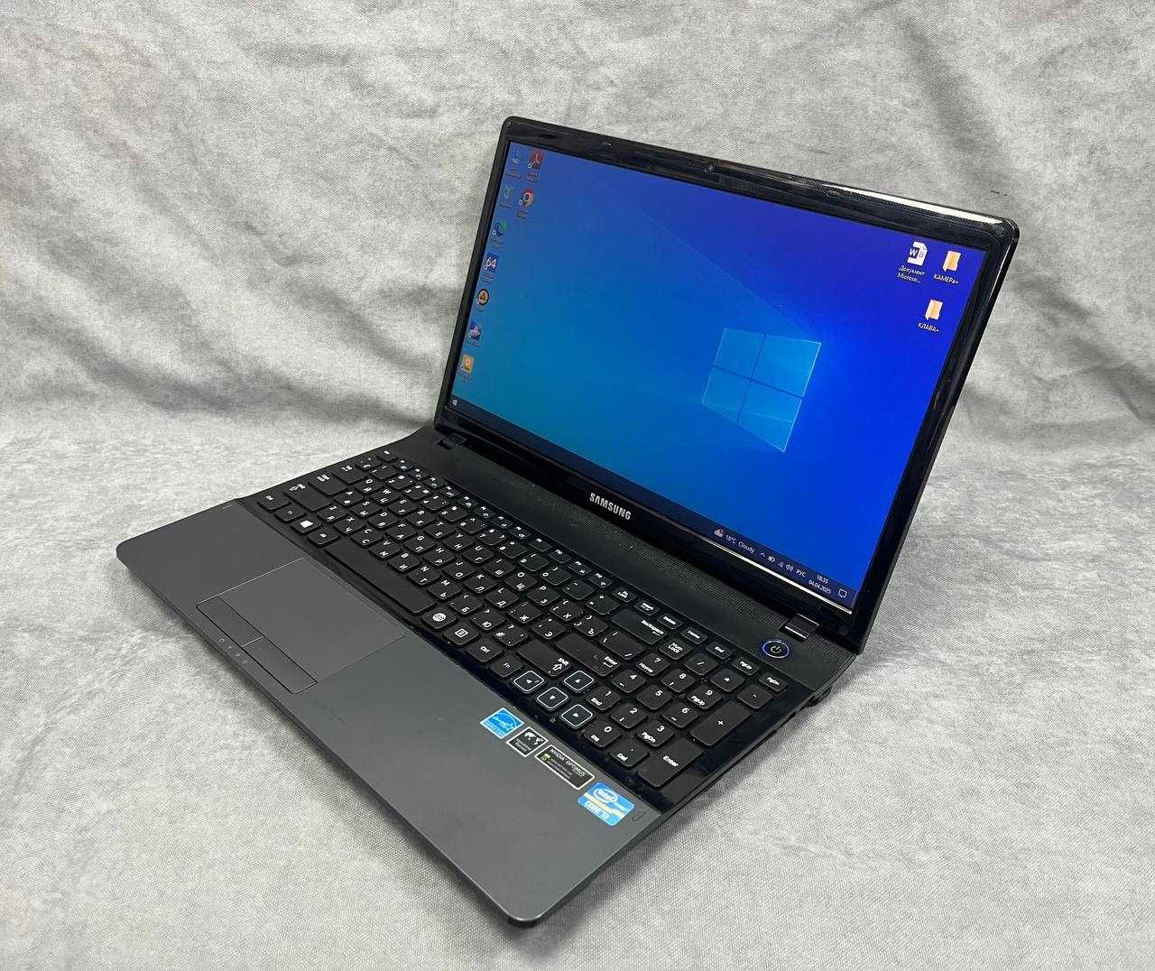 Бюджетный офисный ноутбук SAMSUNG Core i3*ОЗУ 6*SSD 128*Hdd 500*4 ядро