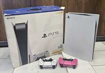 Sony Playstation 5 с коробкой 2 джойстика с дисководом