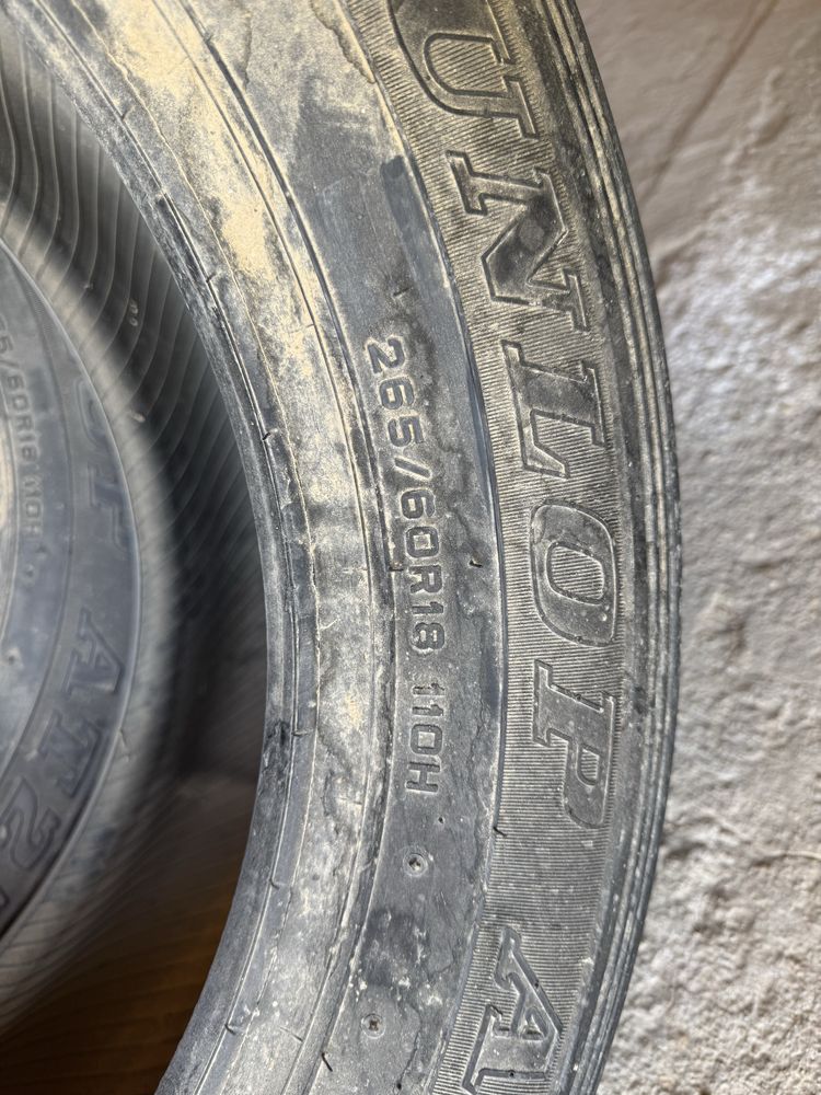 Шины всесезонные DUNLOP , Размер 265/60R18