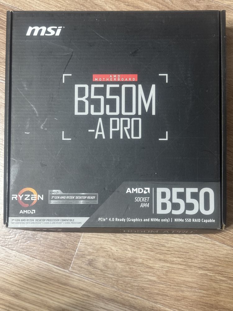 Материнская плата MSI B550M-A PRO