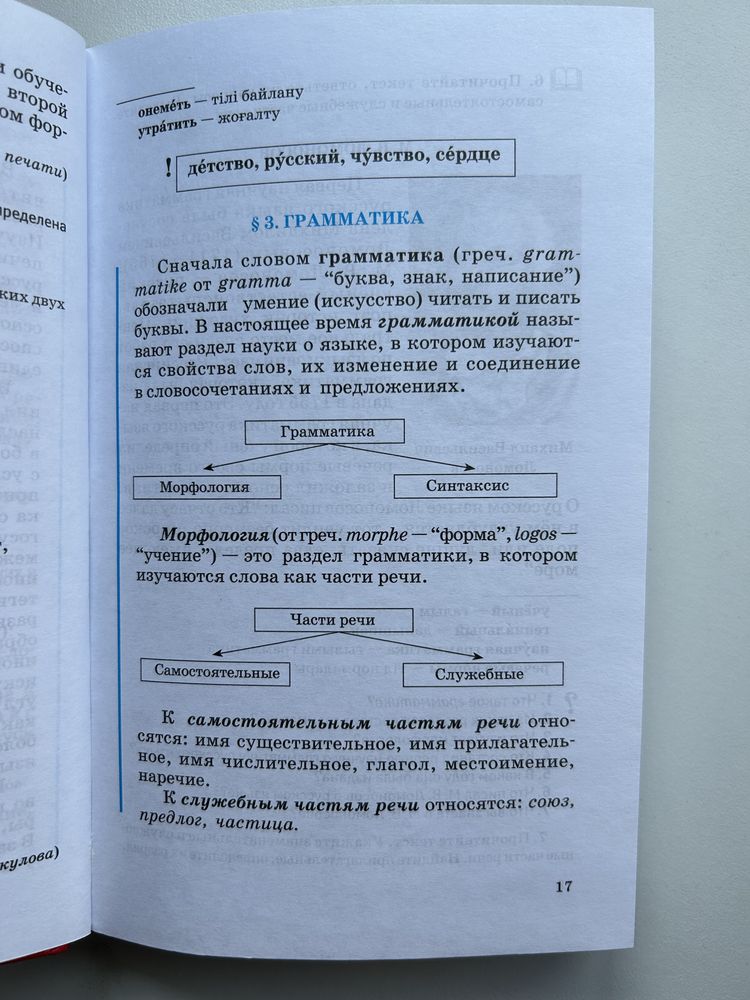 Русский язык 9 сынып