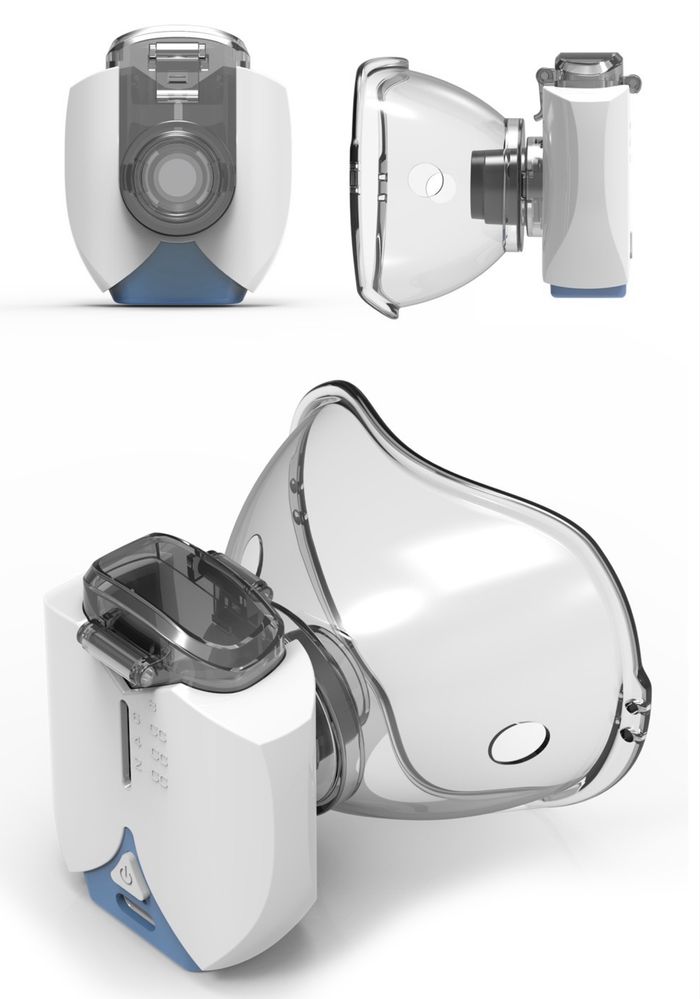 Новый Небулайзер Ингалятор с аккумулятором Меш. New Nebulizer Mesh.