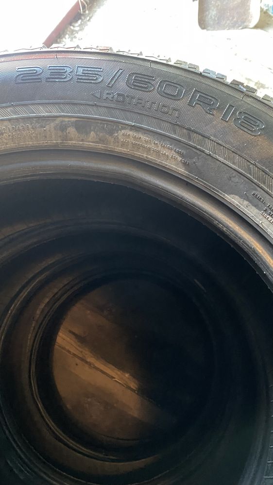 Резина зимняя nokian wr suv4 235/60/18