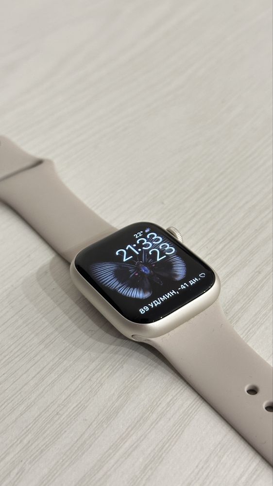 Apple watch 7 часы 41мм 98% новые
