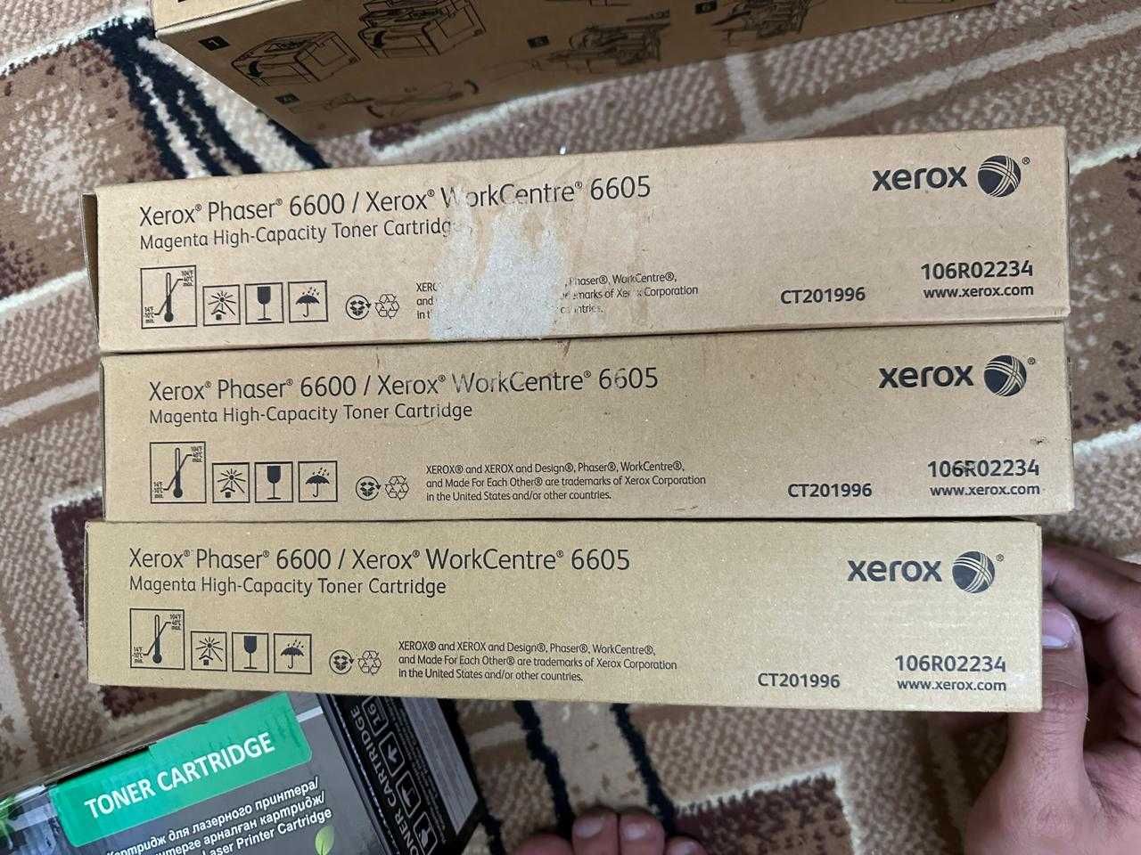 Картриджи оригинальные HP/Canon/Xerox/Epson