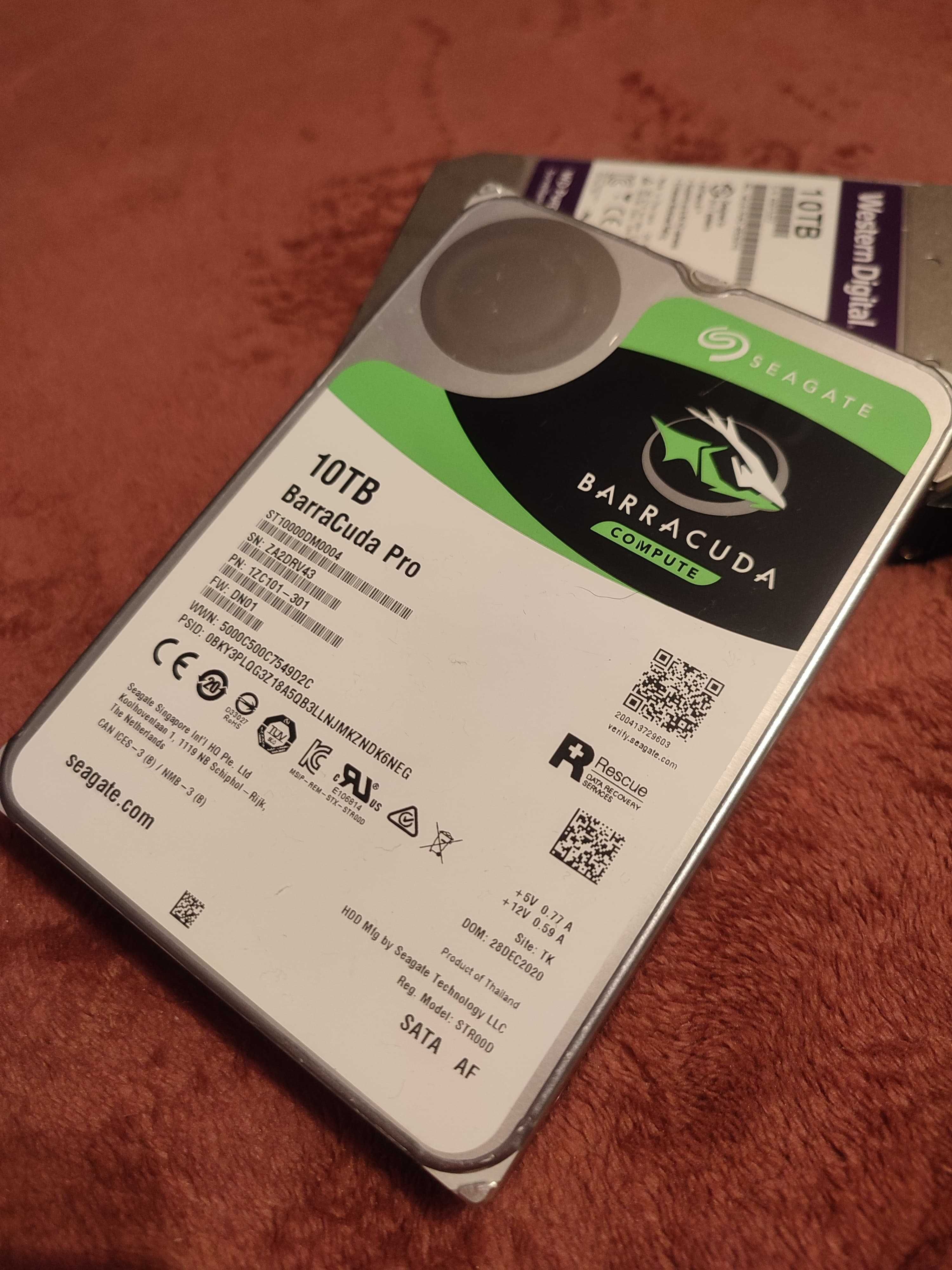 Жёсткий диск WD Elements 10 TB внешний б/у