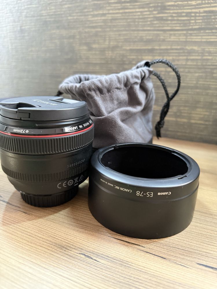 Объектив Canon EF 50mm f/1.2L USM