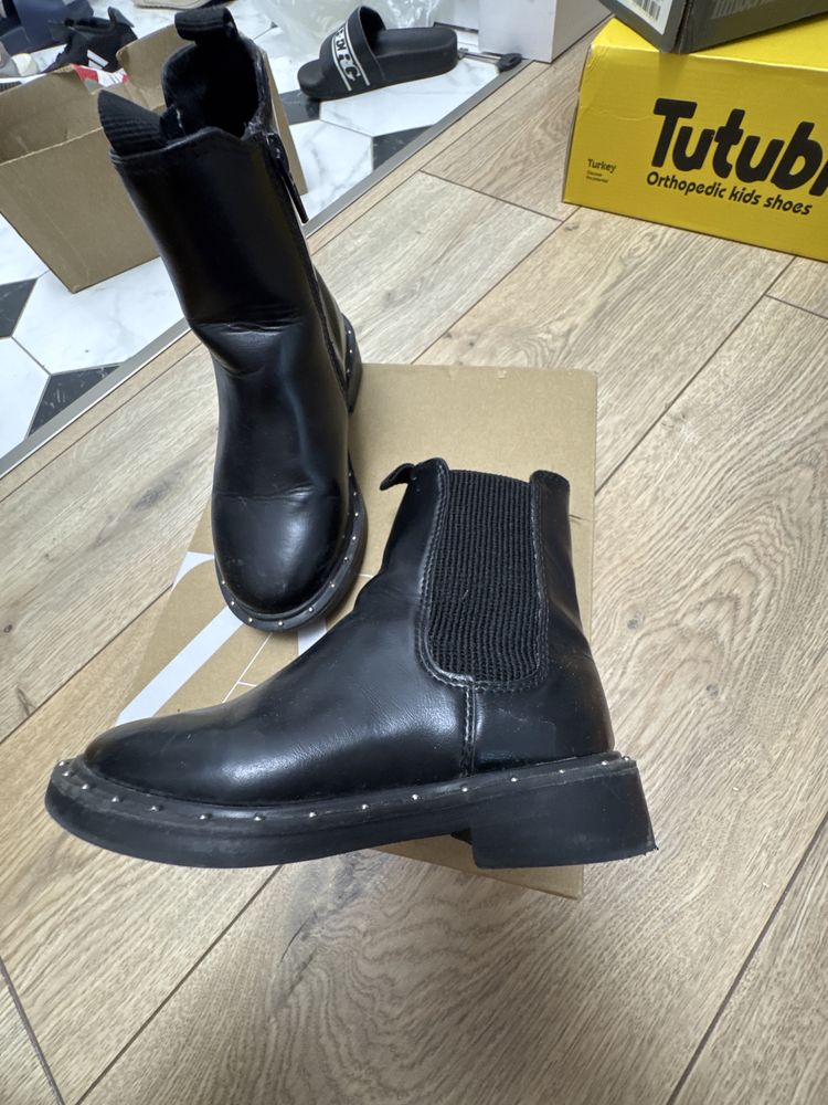 Сапоги zara в идеальном состояний, 27 размер