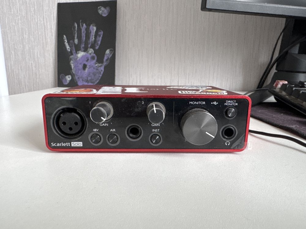 focusrite scarlett solo 3