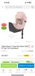 Cybex Sirona T i-Size Plus Peach Pink 0/1 (до 18 кг) розовый