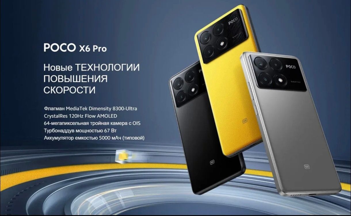 POCO X 6 PRO 5G 256G 8