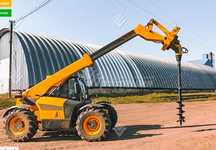 Ямобур на телескопический погрузчик JCB 531/535/541