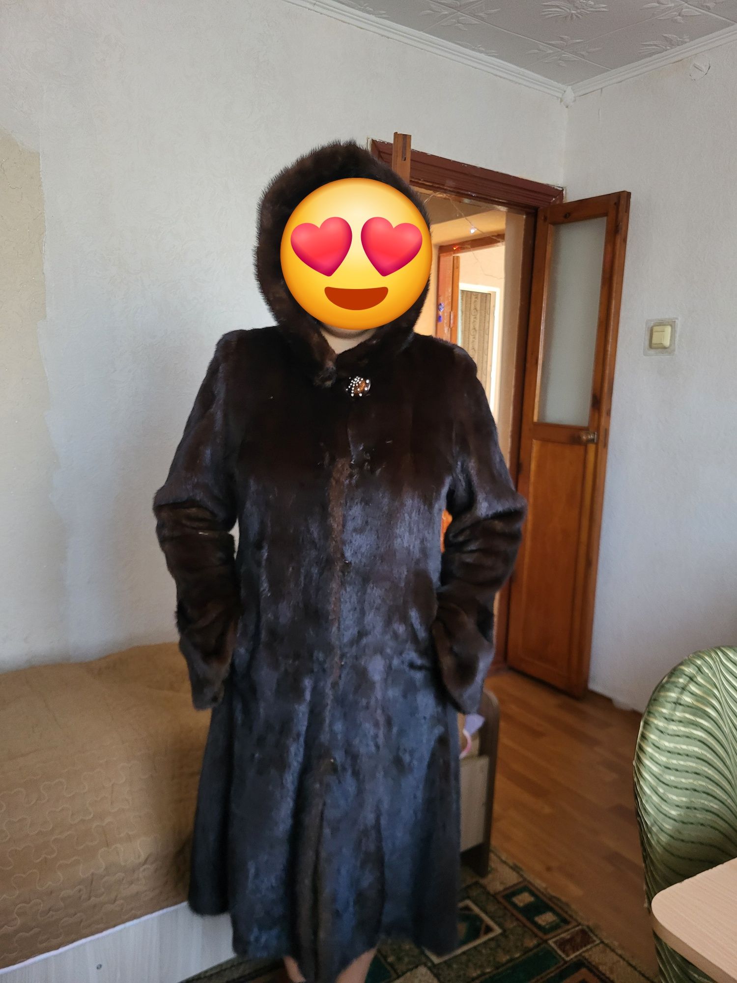 Норковая шуба 46-48 размер