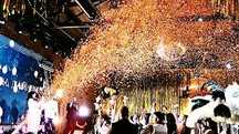 Конфетти confetti конфитти пушка мероприятий тяжёлый дым, холодной фон